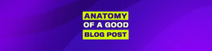 Read more about the article The Anatomy of a Good Blog Post 